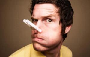 Заложенность носа может быть при деформации носовой перегородки